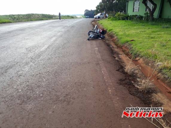 Acidente deixa motociclista ferida na Perimetral em Bela Vista, Três de Maio - foto 6