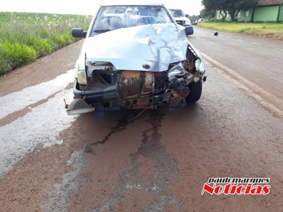 Acidente deixa motociclista ferida na Perimetral em Bela Vista, Três de Maio - foto 3