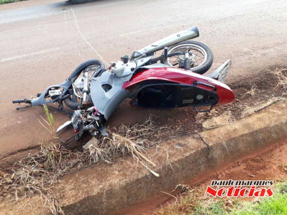 Acidente deixa motociclista ferida na Perimetral em Bela Vista, Três de Maio - foto 5