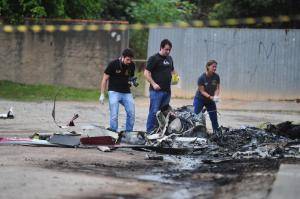Polícia confirma que
helicóptero que caiu em SC havia sido sequestrado - foto 3