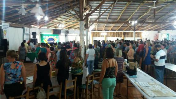 Encontro de Mulheres reúne
cerca de 500 mulheres em Santo Cristo - foto 2