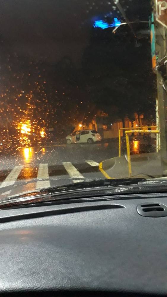Câmara de segurança registra momento de acidente no Centro de Ijuí - foto 3