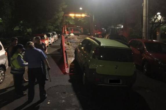 O caso ocorreu por volta das 3h30min desta quarta-feira (28), na Rua Fernando Machado, nas imediações da Rua Espírito Santo