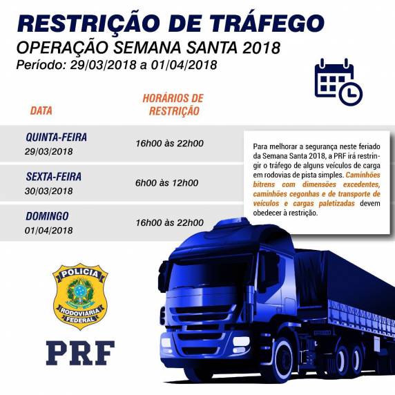 PRF
inicia Operação Semana Santa 2018 - foto 3