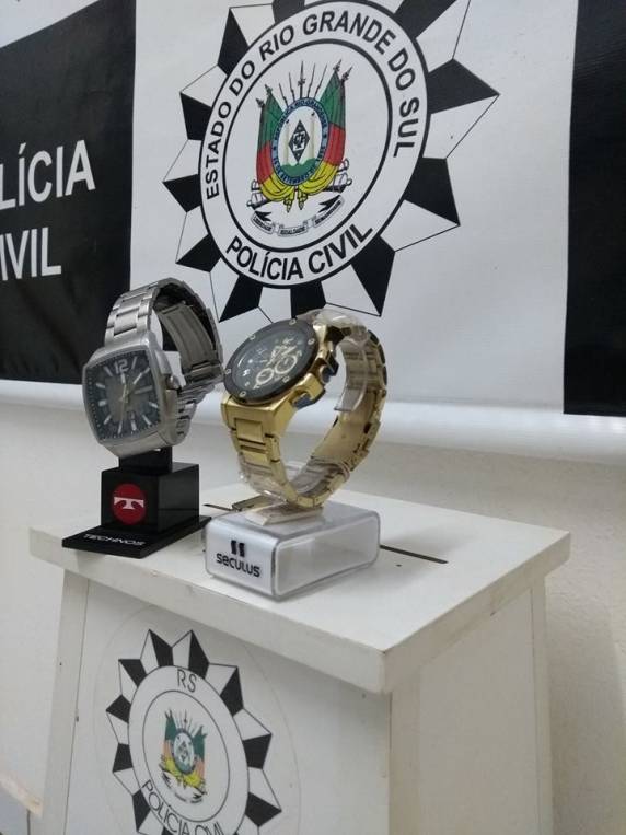 Polícia Civil prende elemento logo após assalto em relojoaria de Tenente Portela - foto 2