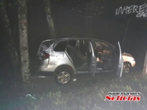 Saída de
pista deixa um homem ferido na BR 472 em Três de Maio - foto 2