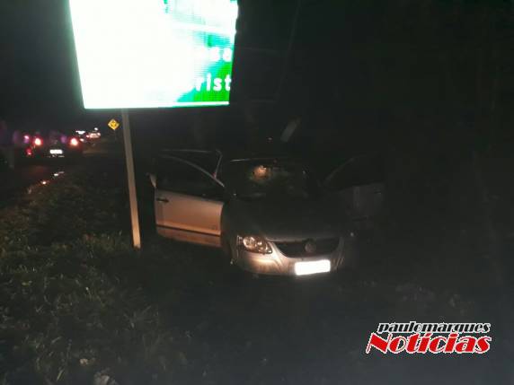 Saída de
pista deixa um homem ferido na BR 472 em Três de Maio - foto 6