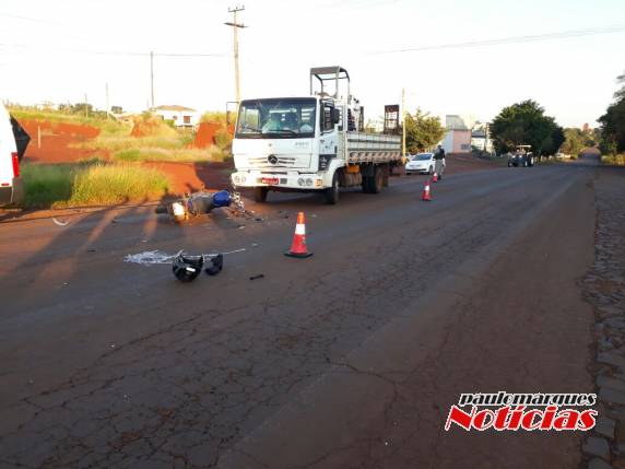 Jovem morre após colisão frontal entre moto e caminhão na RS 342 em Três de Maio - foto 2