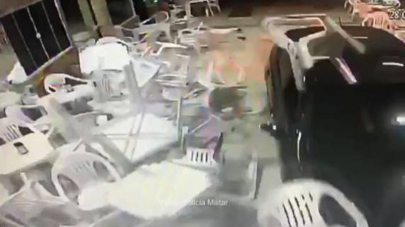Confusão 

ocorreu no Centro de Canelinha, na Grande Florianópolis. Ninguém ficou ferido