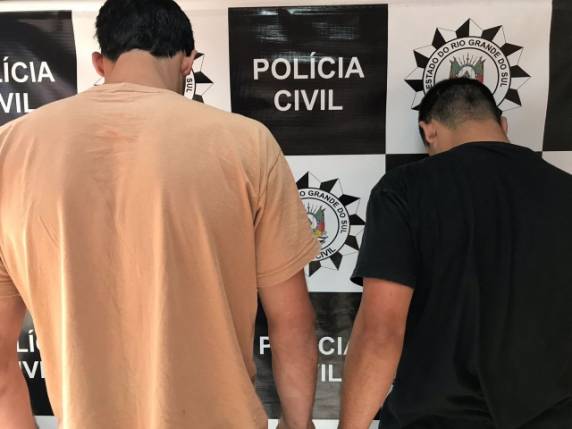 Os dois possuem antecedentes criminais por roubos