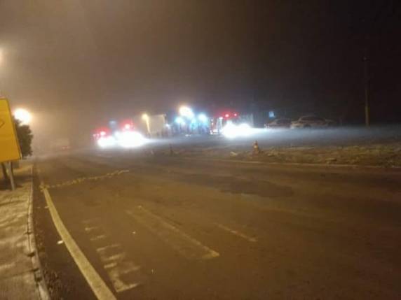 Ônibus de torcedores do Grêmio com 28 pessoas à bordo sofre acidente em Iraí - foto 4