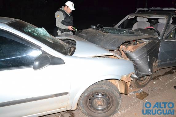 Colisão frontal deixa feridos na BR 386,em Frederico Westphalen - foto 3