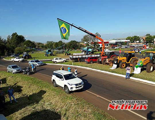 Três de Maio sediou evento regional na mobilização dos caminhoneiros - foto 3