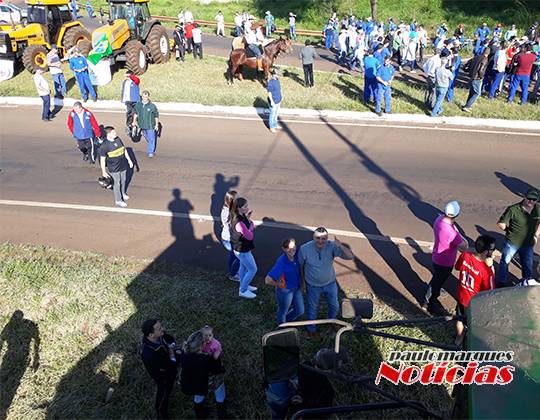 Três de Maio sediou evento regional na mobilização dos caminhoneiros - foto 8