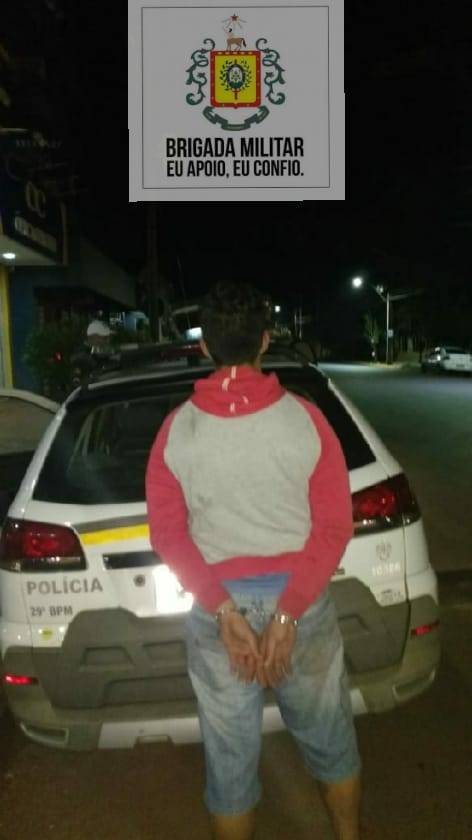 Indivíduo é preso pela Brigada Militar após furtar em ótica de Ijuí - foto 2