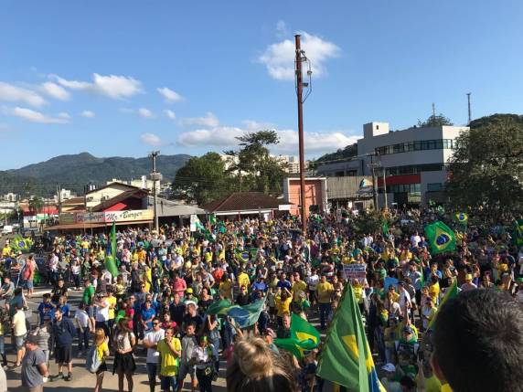 SC registra manifestações neste domingo relacionadas à greve dos caminhoneiros - foto 3