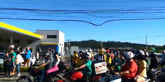 SC registra manifestações neste domingo relacionadas à greve dos caminhoneiros - foto 4