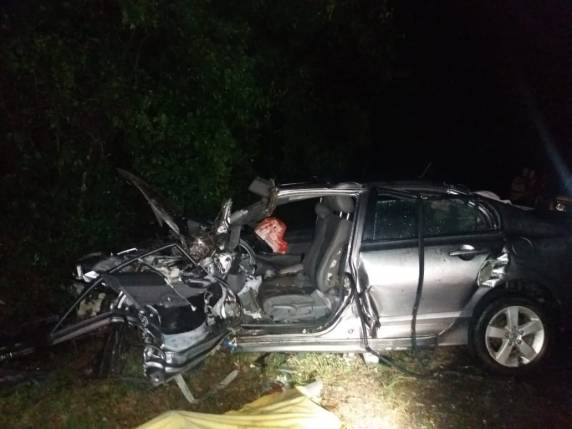 Pai e filha morrem em acidente na BR 392 em Porto Xavier - foto 2