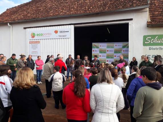Inaugurado o primeiro Eco Ponto de Três de Maio - foto 2