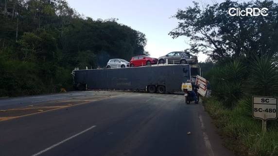 Grave acidente na SC-480 no Goio-Ên, em Chapecó - foto 2