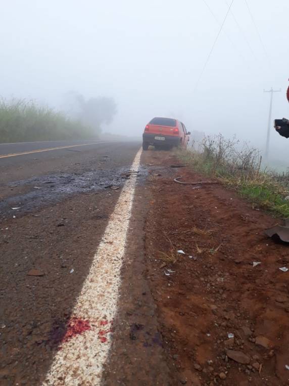 Acidente na ERS 587 entre Seberi e Cristal do Sul - foto 3