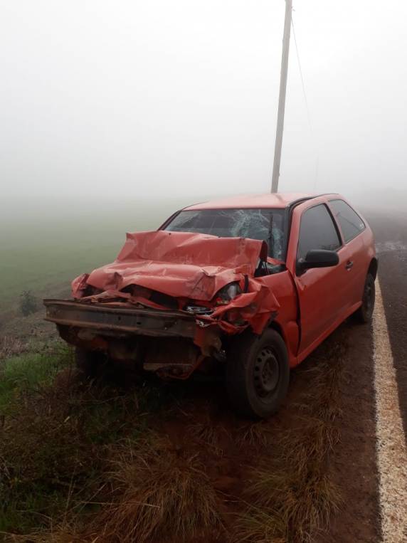 Acidente na ERS 587 entre Seberi e Cristal do Sul - foto 2