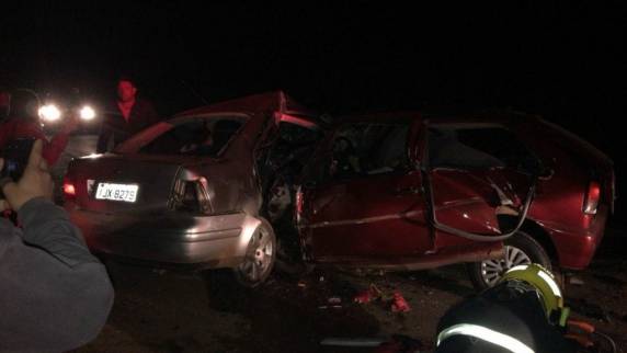 Ocorrência foi 

registrada no km 275 da BR-386, na noite de sábado
 (9)