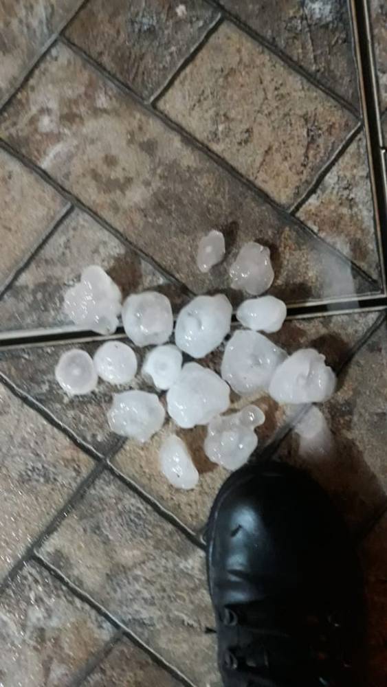 Granizo danifica casas na Região Noroeste do RS - foto 4