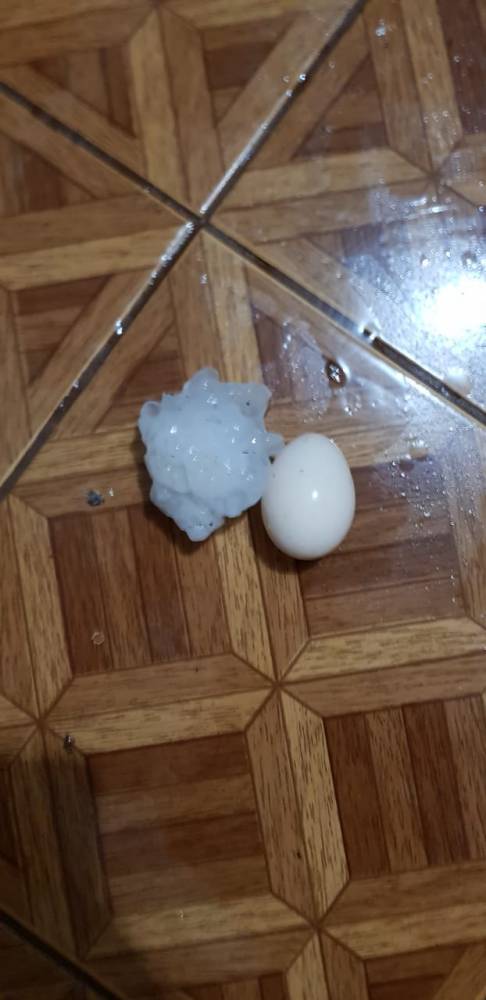 Granizo danifica casas na Região Noroeste do RS - foto 8