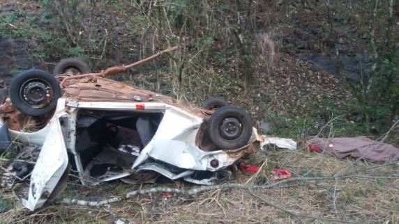 Motorista, que é marido da vítima, estava com sinais de 

embriaguez e foi preso. Ele não teve ferimentos