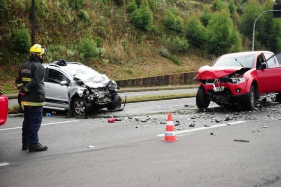 Colisão ocorreu no Km 5 da rodovia