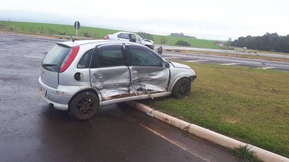 Acidente ocorreu na manhã de hoje