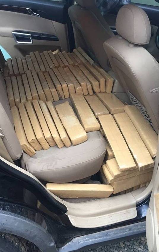 Ação conjunta PRF e PM/SC apreende mais de uma tonelada de maconha no litoral catarinense - foto 2