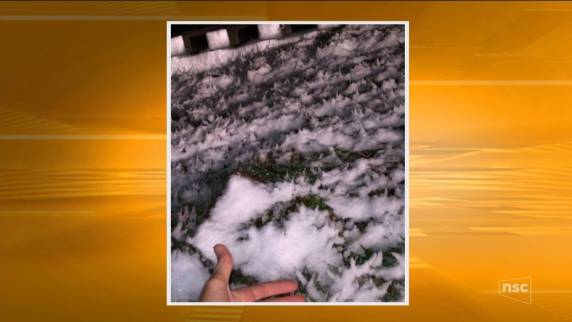 Acúmulo de neve é registrado em SC pela pela
primeira vez em 2018 - foto 4