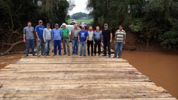 Ponte sobre o Rio Inhcaorá entre São José e Boa Vista é reformada - foto 3