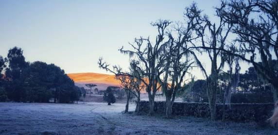 Amanhecer foi o mais frio da semana em pelo menos 20 cidades