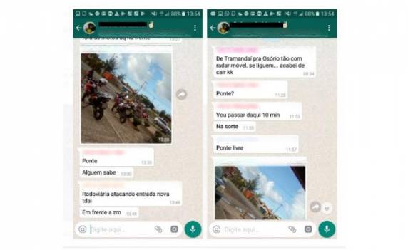 Jovem foi preso 

no Litoral Norte por avisar sobre blitz, que também resultou na prisão de um foragido da Justiça
