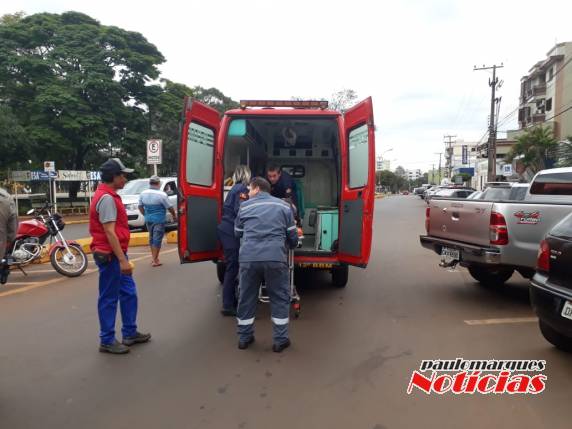 Mulher é atropelada quando atravessava sobre uma faixa de segurança no Centro de Três de Maio - foto 2