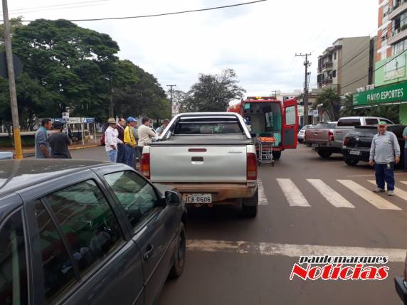Mulher é atropelada quando atravessava sobre uma faixa de segurança no Centro de Três de Maio - foto 3