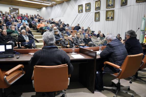 Moacir Trevisan esteve na Capital gaúcha no dia 9 de julho