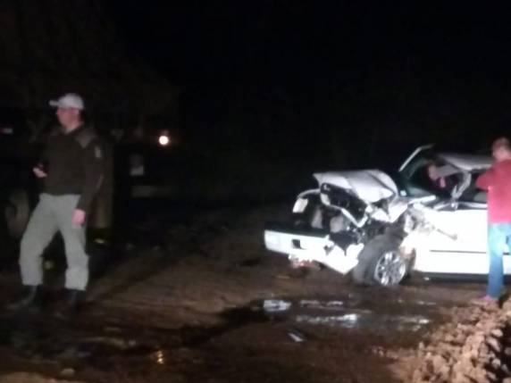 Colisão entre veículos deixa quatro pessoas
feridas em Nova Candelária - foto 3