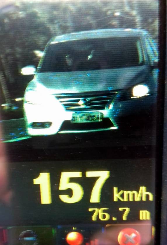 Fiscalização de velocidade flagra 290 veículos acima do limite em apenas quatro horas na BR 101 - foto 3