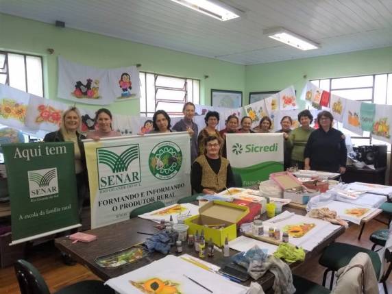 Capacitações foram realizadas em Alegria, Horizontina e Três de Maio, envolvendo 58 pessoas