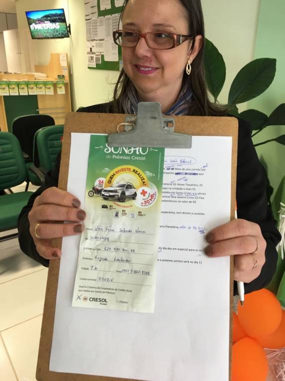 Cresol realiza primeiro sorteio da Campanha Sonho de Prêmios Edição 2018/2019 - foto 4
