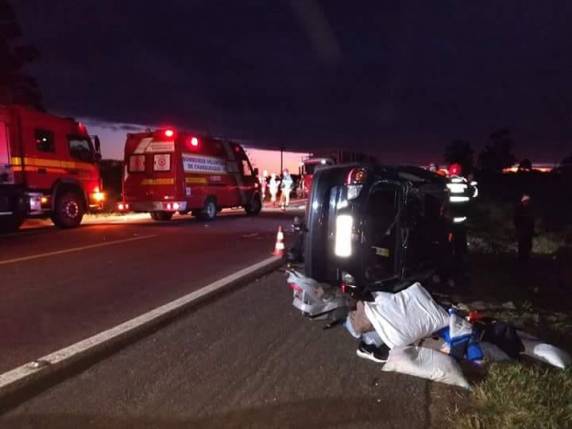 Bebê de um ano e sete meses e menina de quatro anos chegaram a ser socorridos, mas morreram no 

hospital, conforme Polícia Rodoviária Federal (PRF)