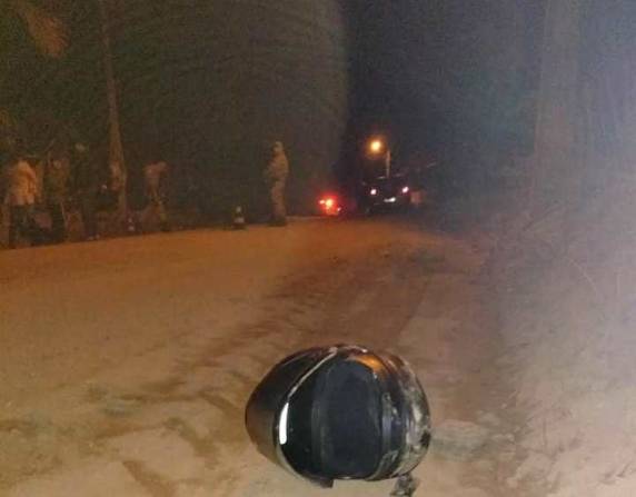 Jovem morre ao bater moto em poste em Vitor Meireles - foto 2