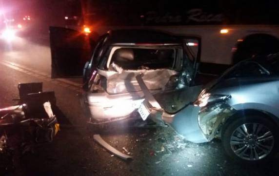 PRF encontra
armas, munições e objetos roubados ao atender acidente na BR 282 em Xaxim - foto 2