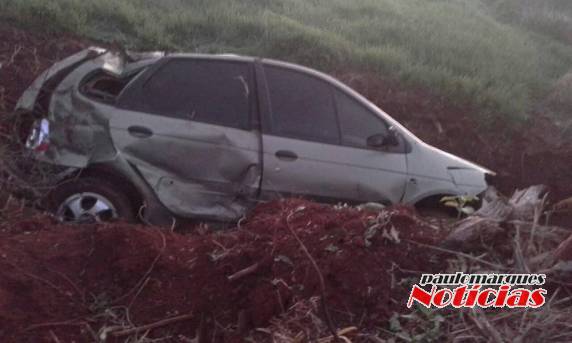 Internauta flagra veículo após capotagem na RS 342 em Independência - foto 3