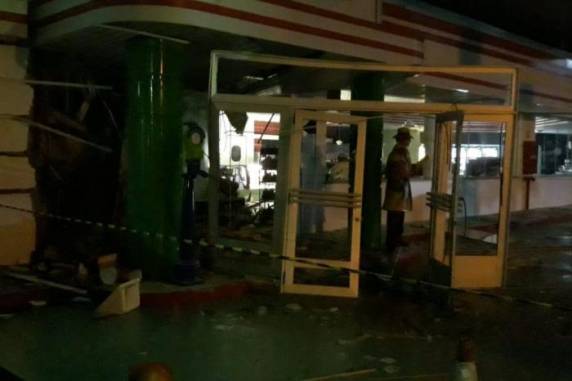 Esta é a segunda ocorrência do tipo no local em 

pouco mais de um ano. Em agosto de 2017, o estabelecimento ficou destruído após o ataque