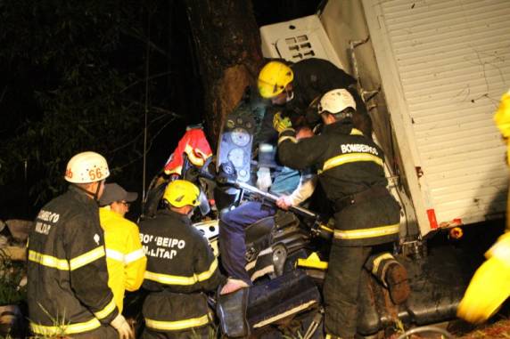 Motorista de Seara sobrevive em acidente gravíssimo na BR-282, em Joaçãba - foto 2